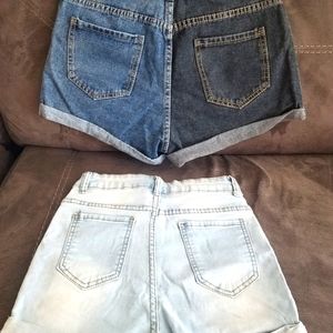 Bundle. Two New shorts without tags. Sz, S.